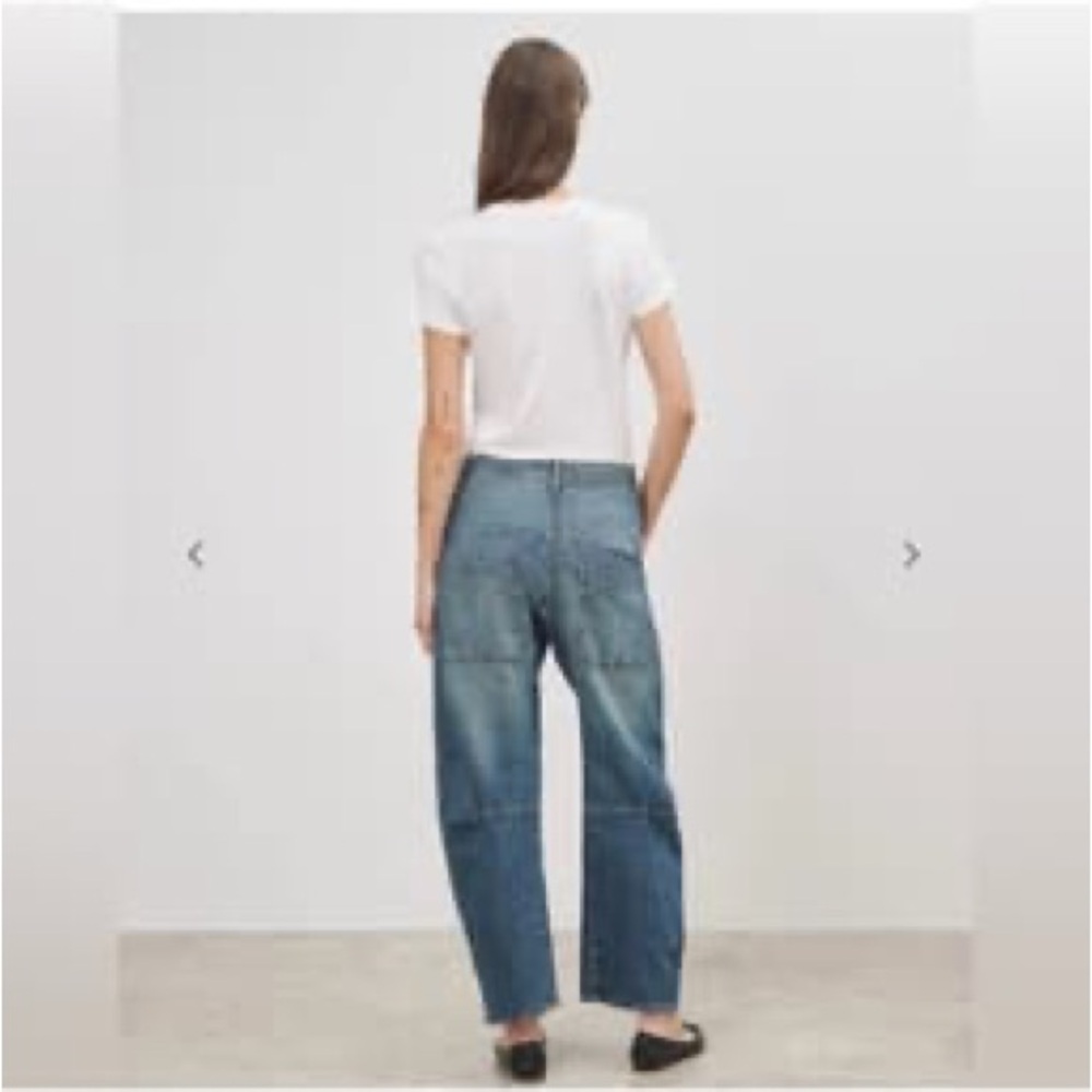 Nili Lotan Blue Boyfriend Jeans - Picture 2 of 7